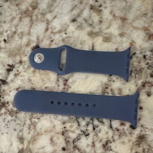 Apple Blue Silicone 44 mm Watch Band